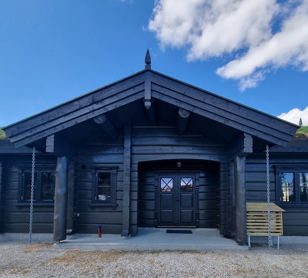 Flott inngangsparti. Galleribilde