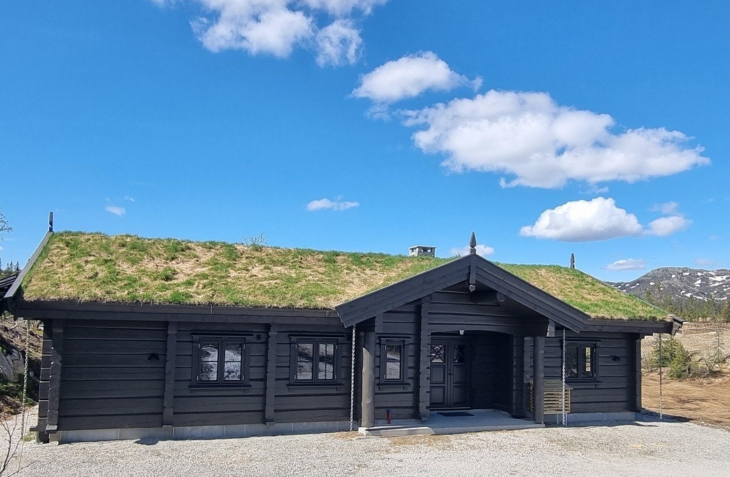 Nydelig tømmerhytte på Drømmekollen. Galleribilde