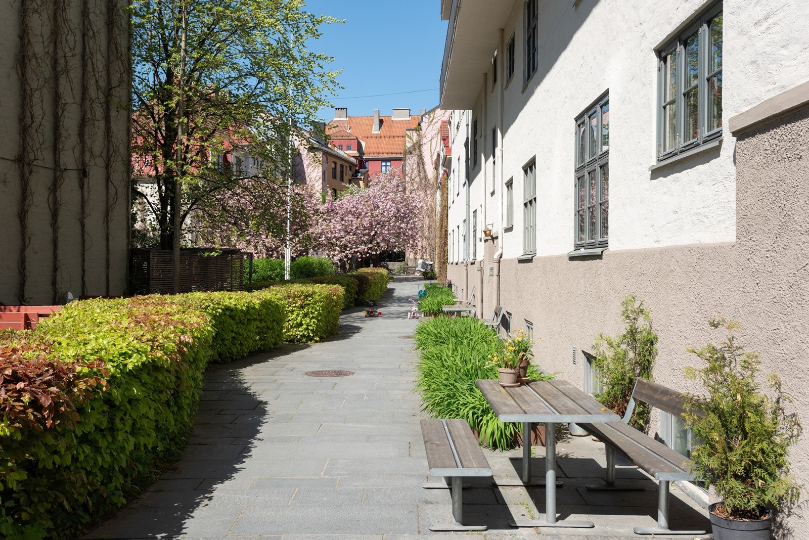 Inngangsparti Galleribilde
