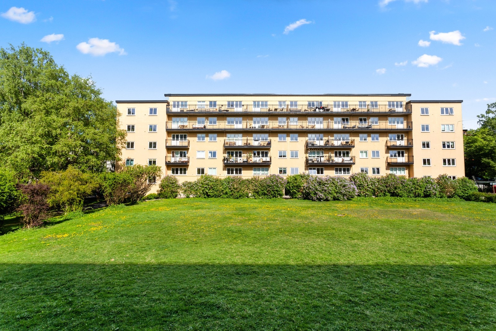 Borettslaget består av 83 boligenheter. Galleribilde