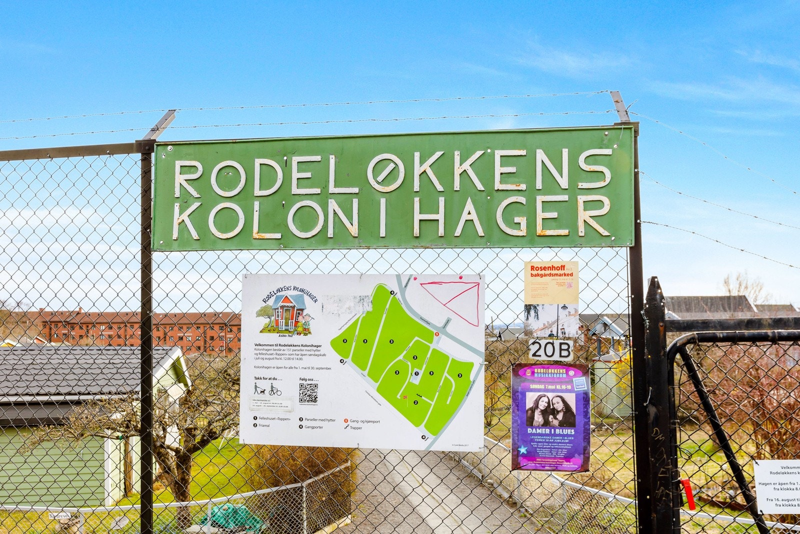 Rodeløkkens kolonihager er verdt å besøke. Galleribilde