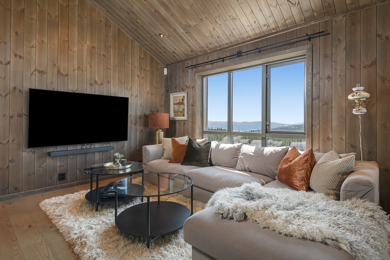 Plass til sofagruppe for hele familien Galleribilde