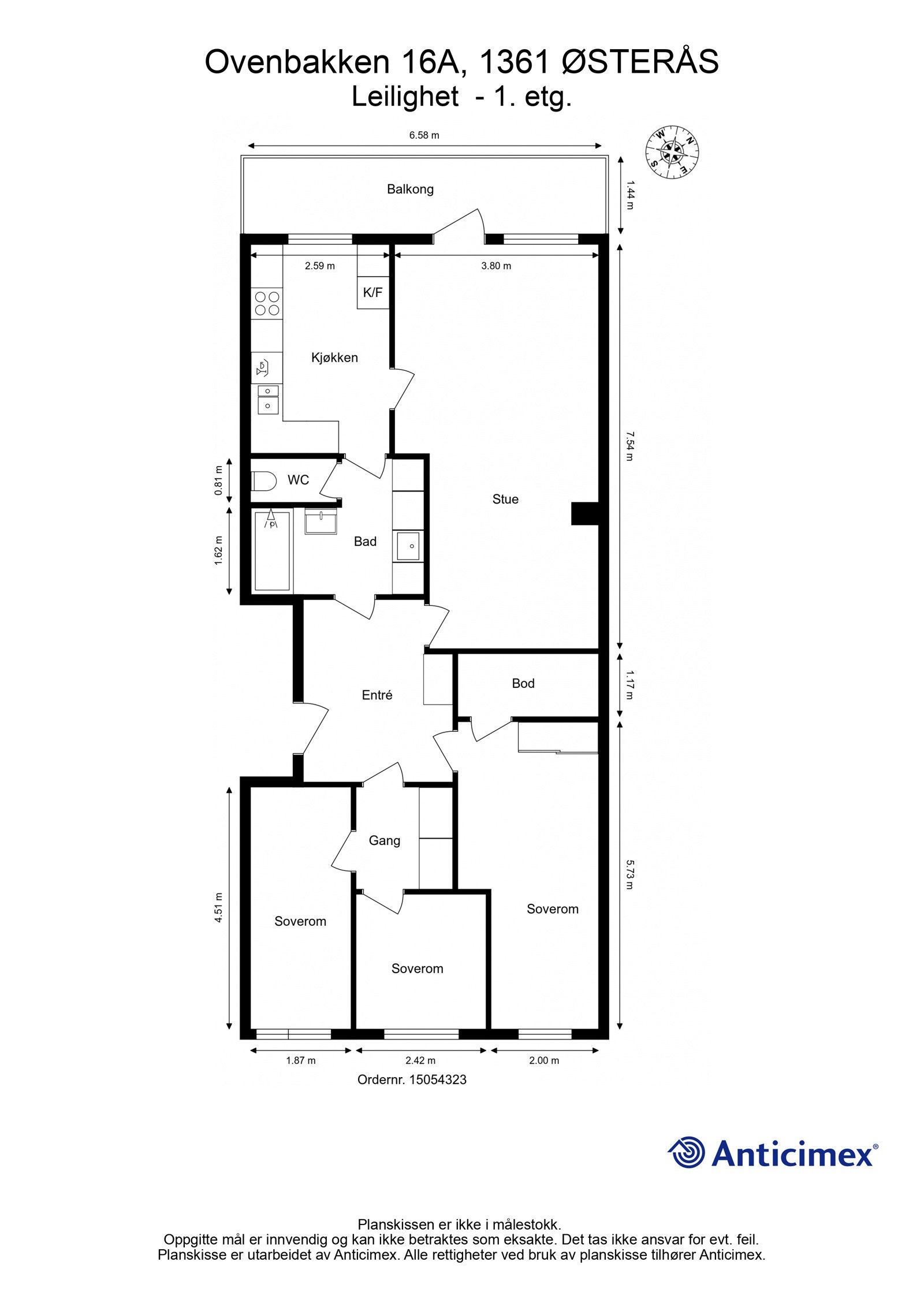 Plantegning. Galleribilde