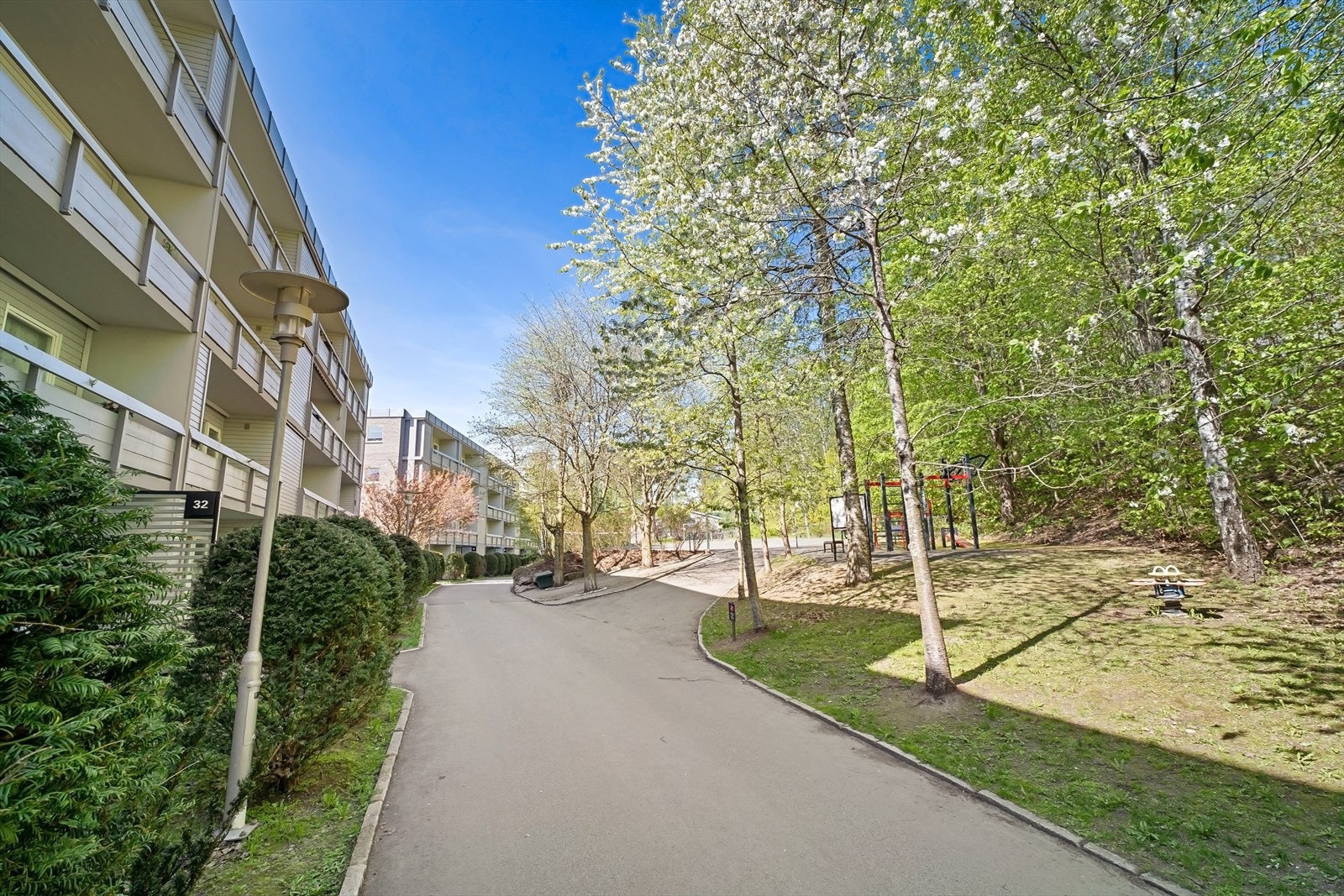 Leiligheten har trappefri adkomst Galleribilde