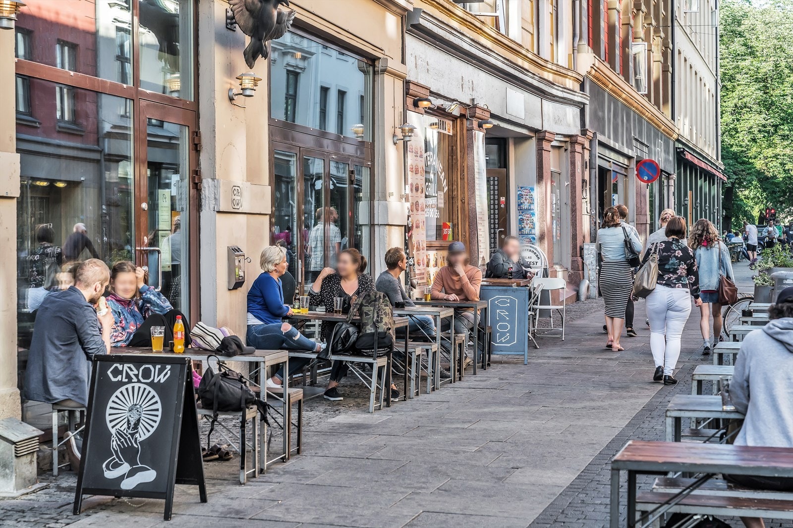 Rett rundt hjørne fra leiligheten ligger populære Torgata med godt utvalg av restauranter og spisesteder, samt mathallen "Oslo Street Food" Galleribilde