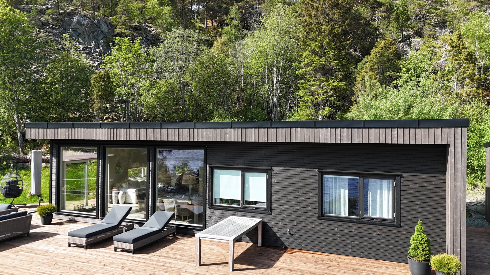 fasade fritidsbolig Galleribilde