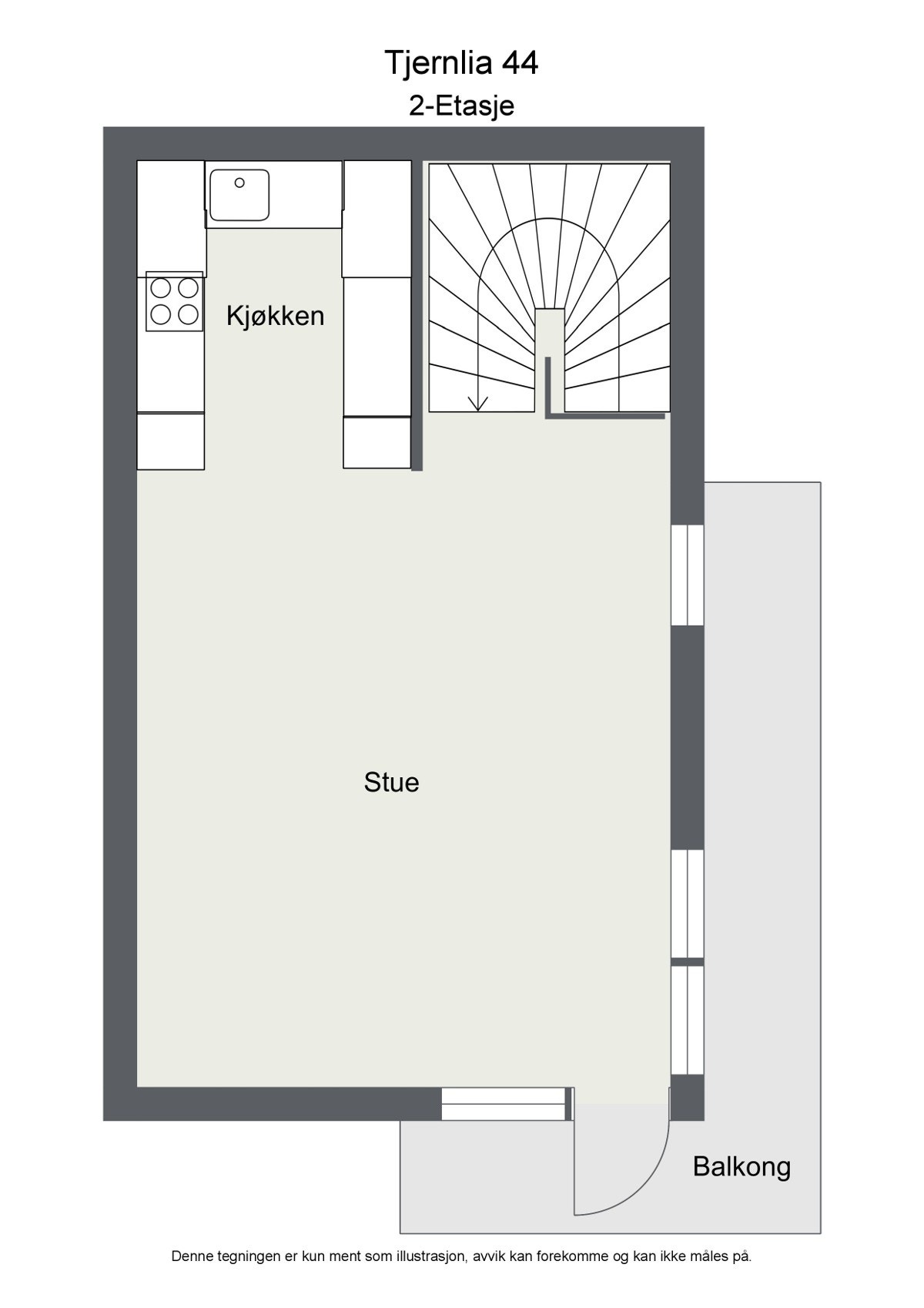 Plantegning 2.etasje Galleribilde