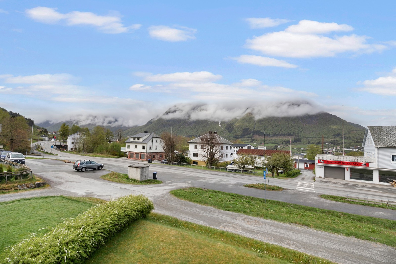 Utsikt mot nærområdet. Galleribilde