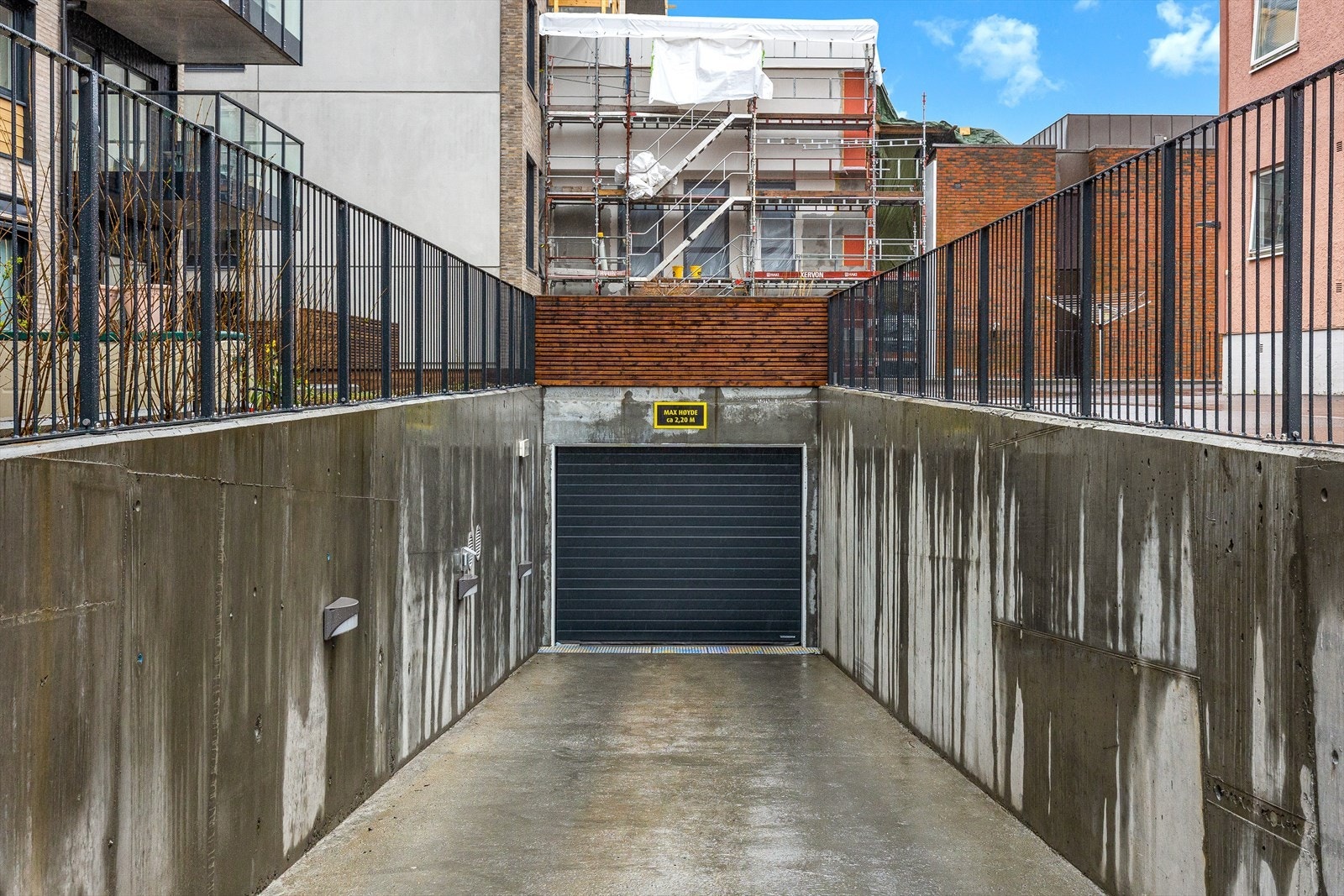 Nedgang til parkeringskjelleren Galleribilde