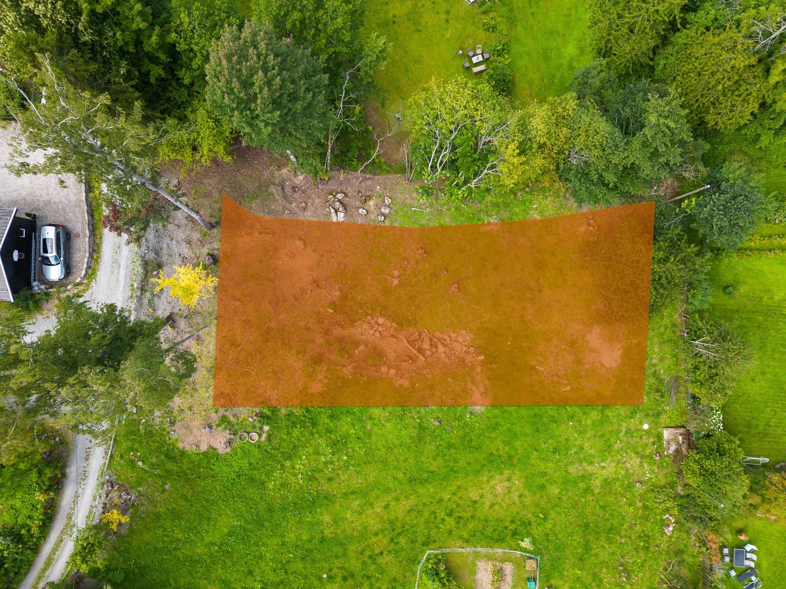 Tomt i kunstnerdalen med fin beliggenhet i blindvei. Galleribilde