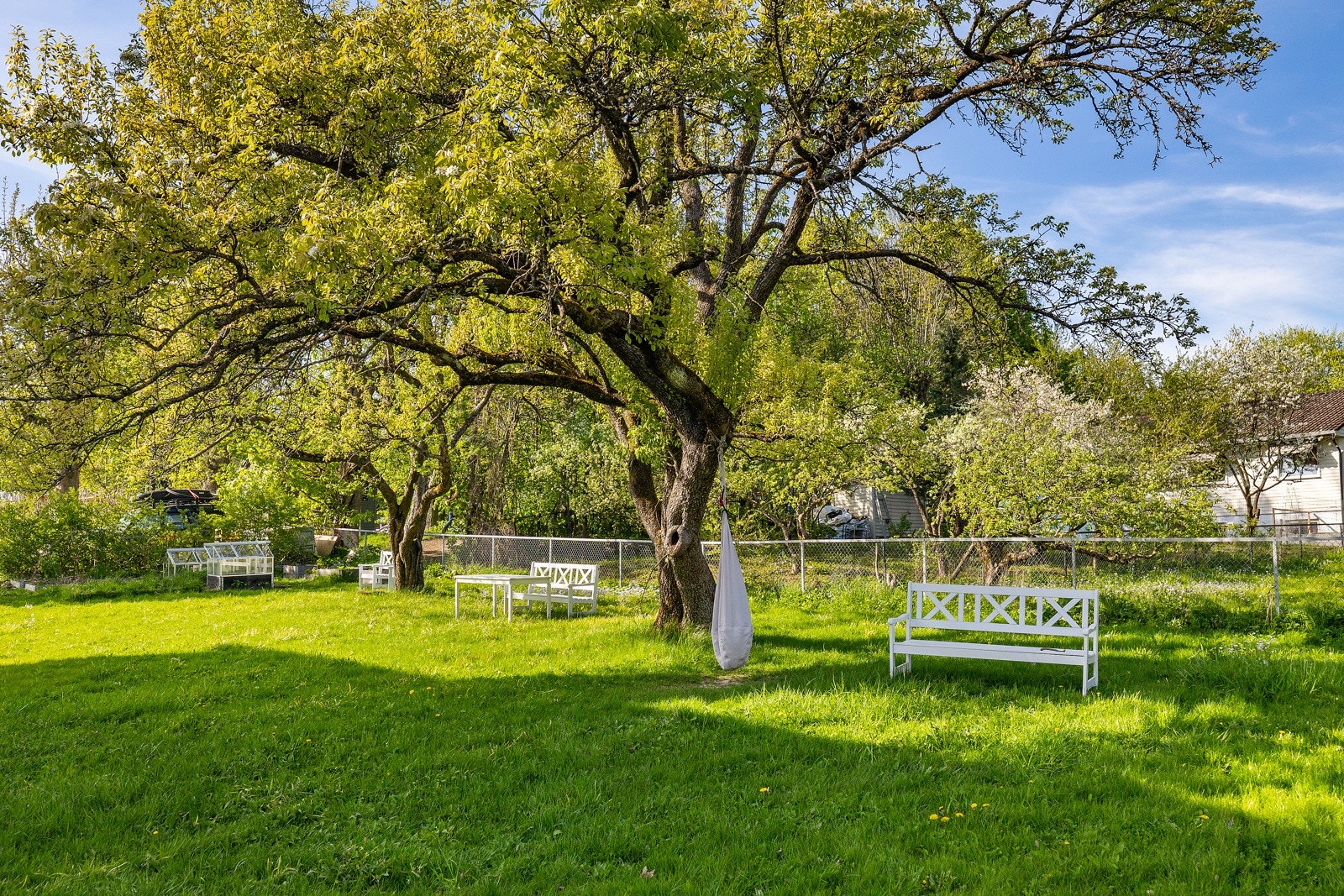 Fantastiske fellesområder med frodig beplantning og sittegrupper. Galleribilde