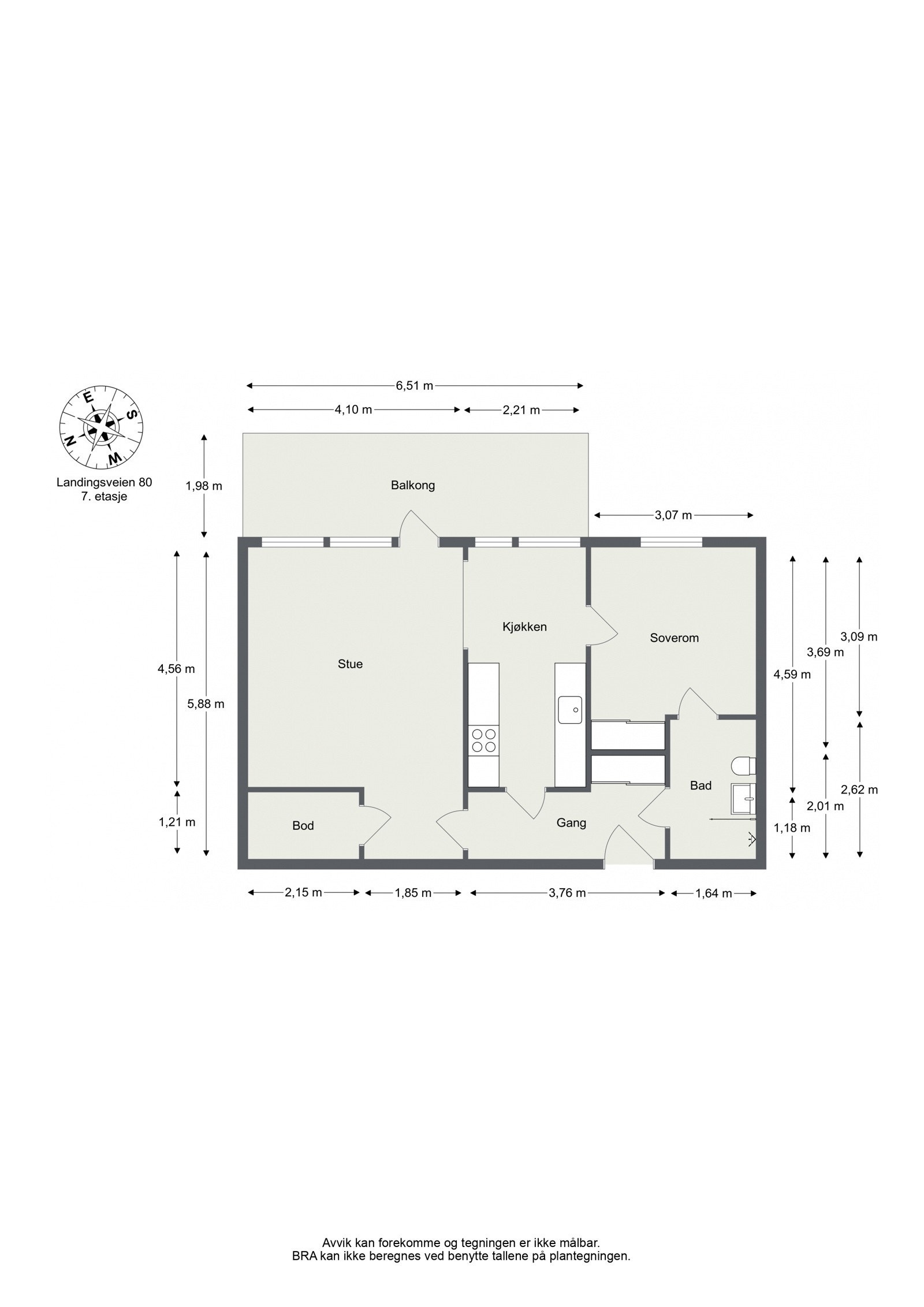 Plantegning. Galleribilde