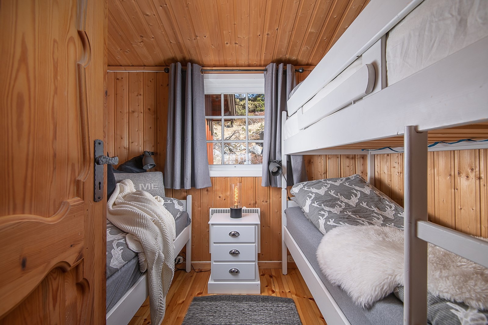 Soverom med 3 sengeplasser. Galleribilde