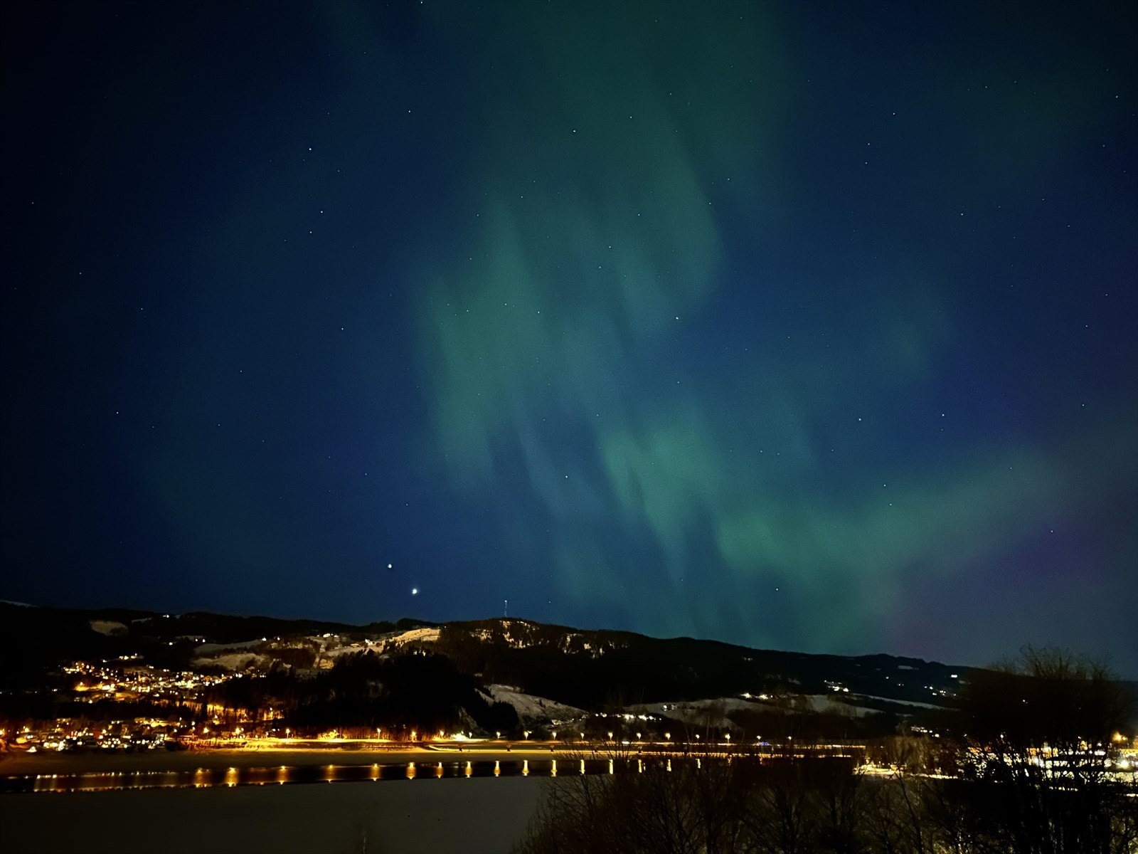 Magisk stemning på kveldstid (privat bilde) Galleribilde