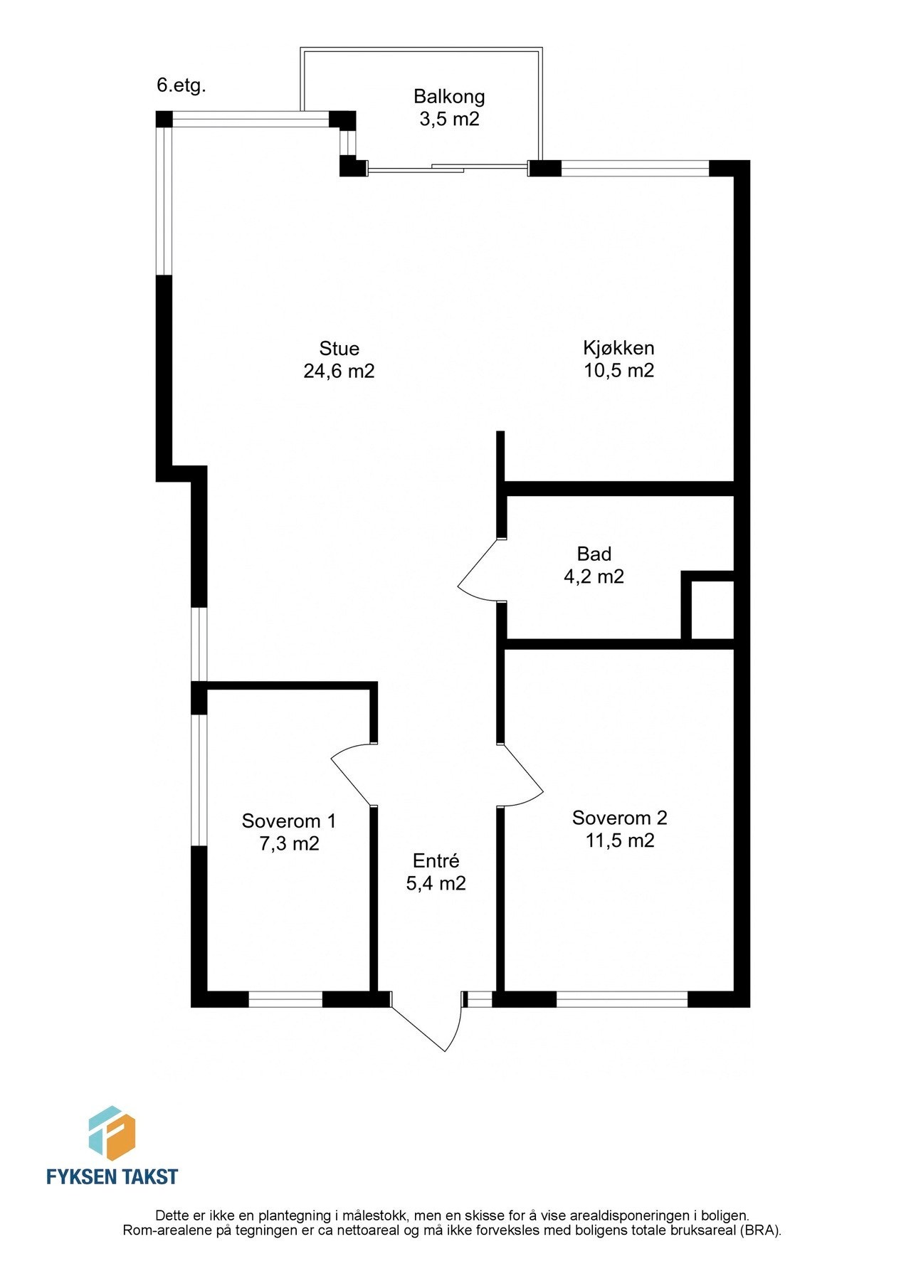 Planskisse. Galleribilde