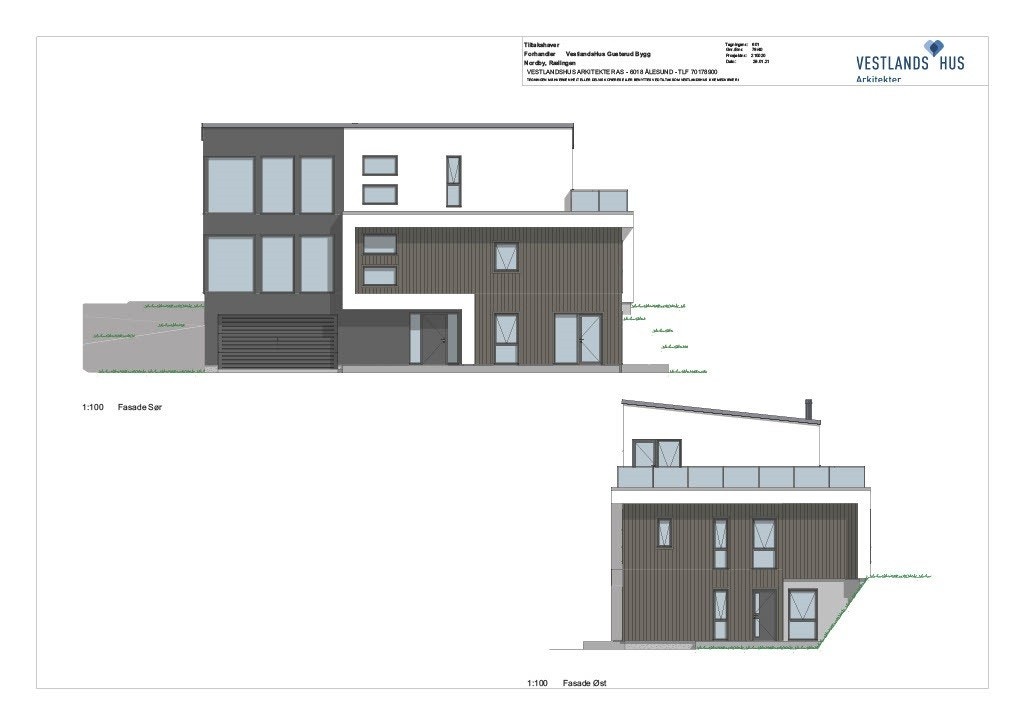 Selger har vært i dialog med arkitekt for å utarbeide et forslag til hvordan det kan se ut. Det er ikke blitt sendt søknad eller gitt noen godkjenninger fra kommunen vedr. disse tegningene. Galleribilde
