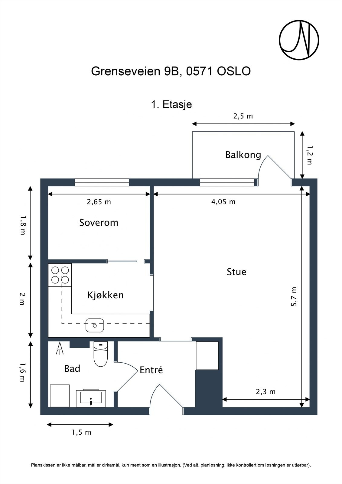 Plantegning. Galleribilde