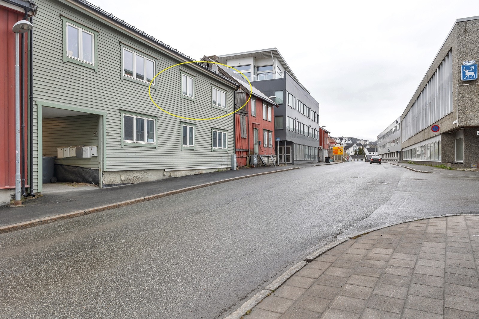 Leiligheten er plassert i 2. etasje Galleribilde