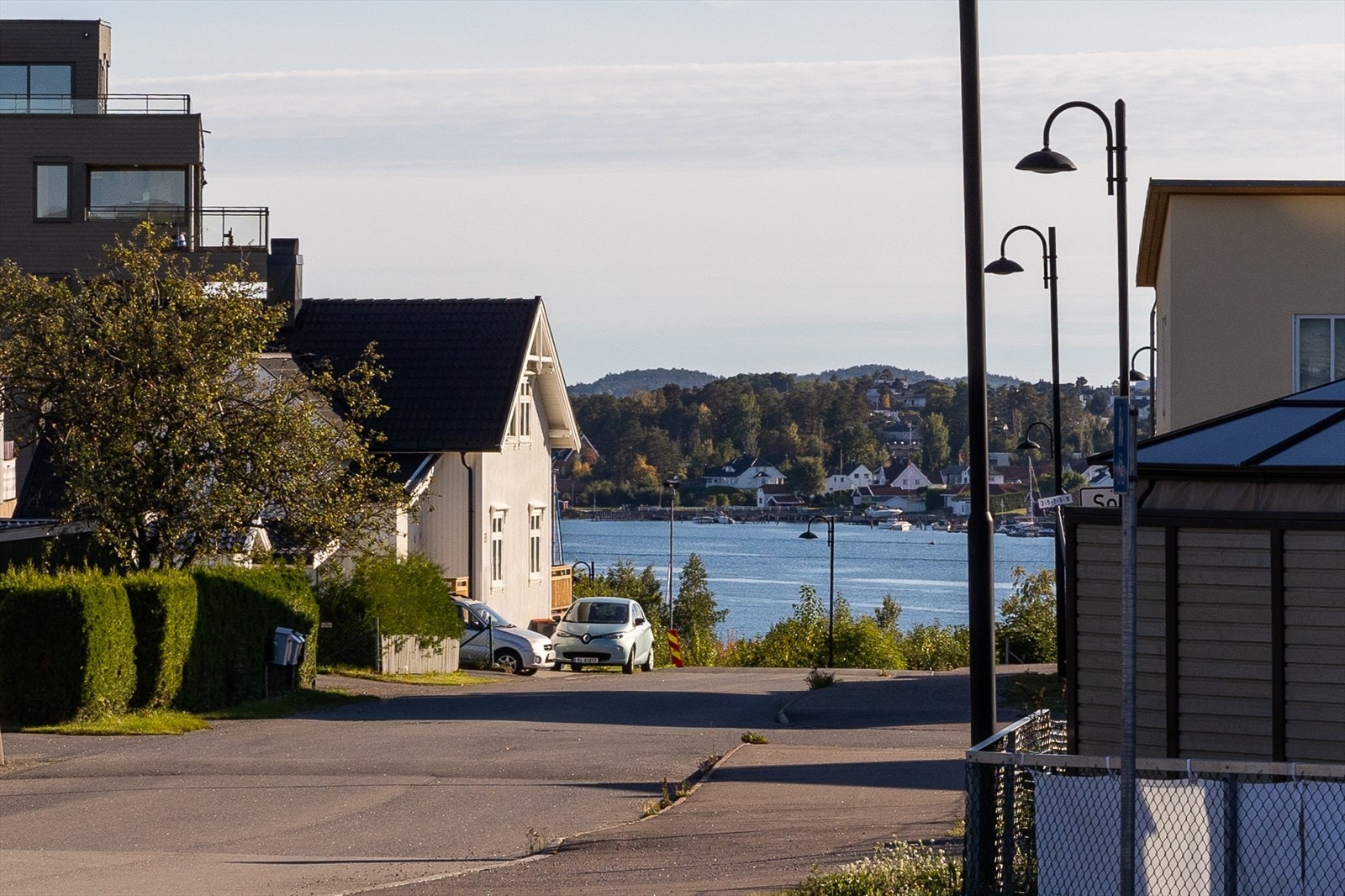 Utsikt fra takterrassen Galleribilde