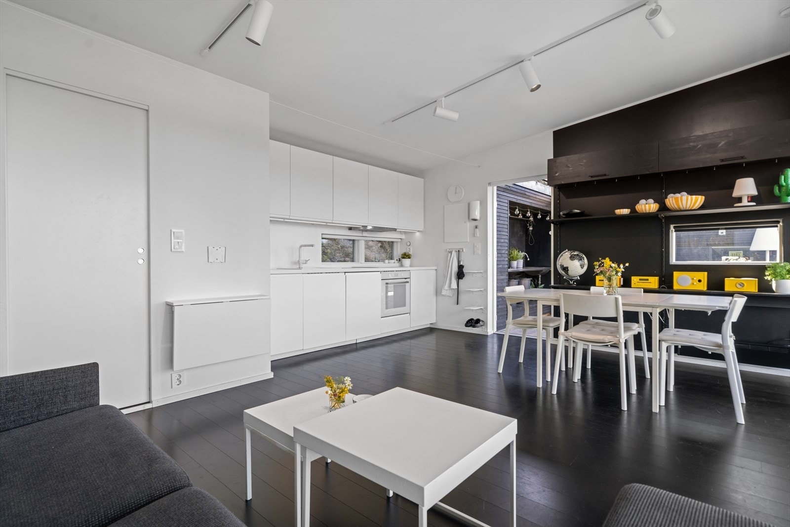 Den Hytte-Kuben er det fullt bad og kjøkken Galleribilde