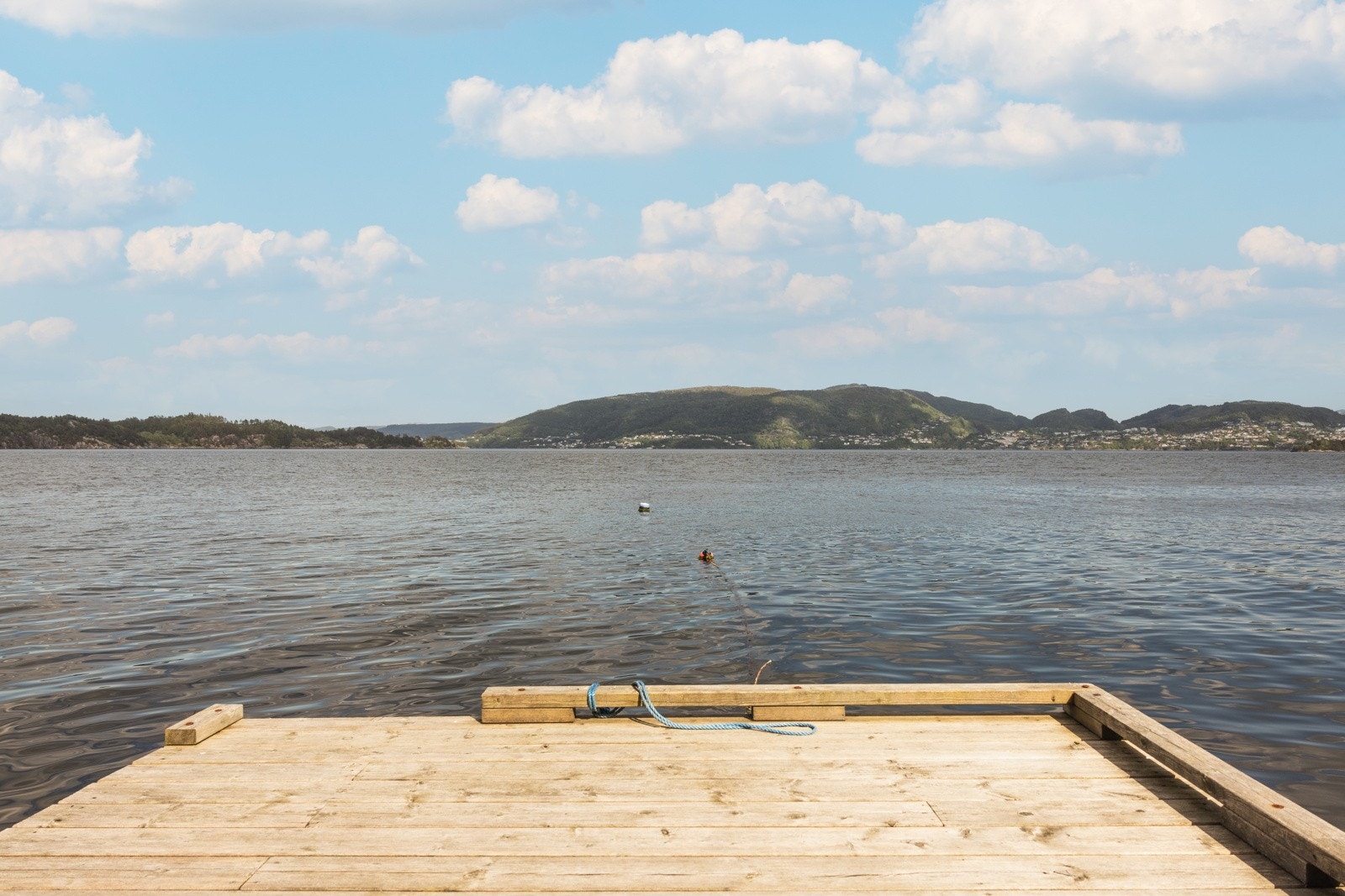 Her har man full kontrol over innseilingen til byn Galleribilde