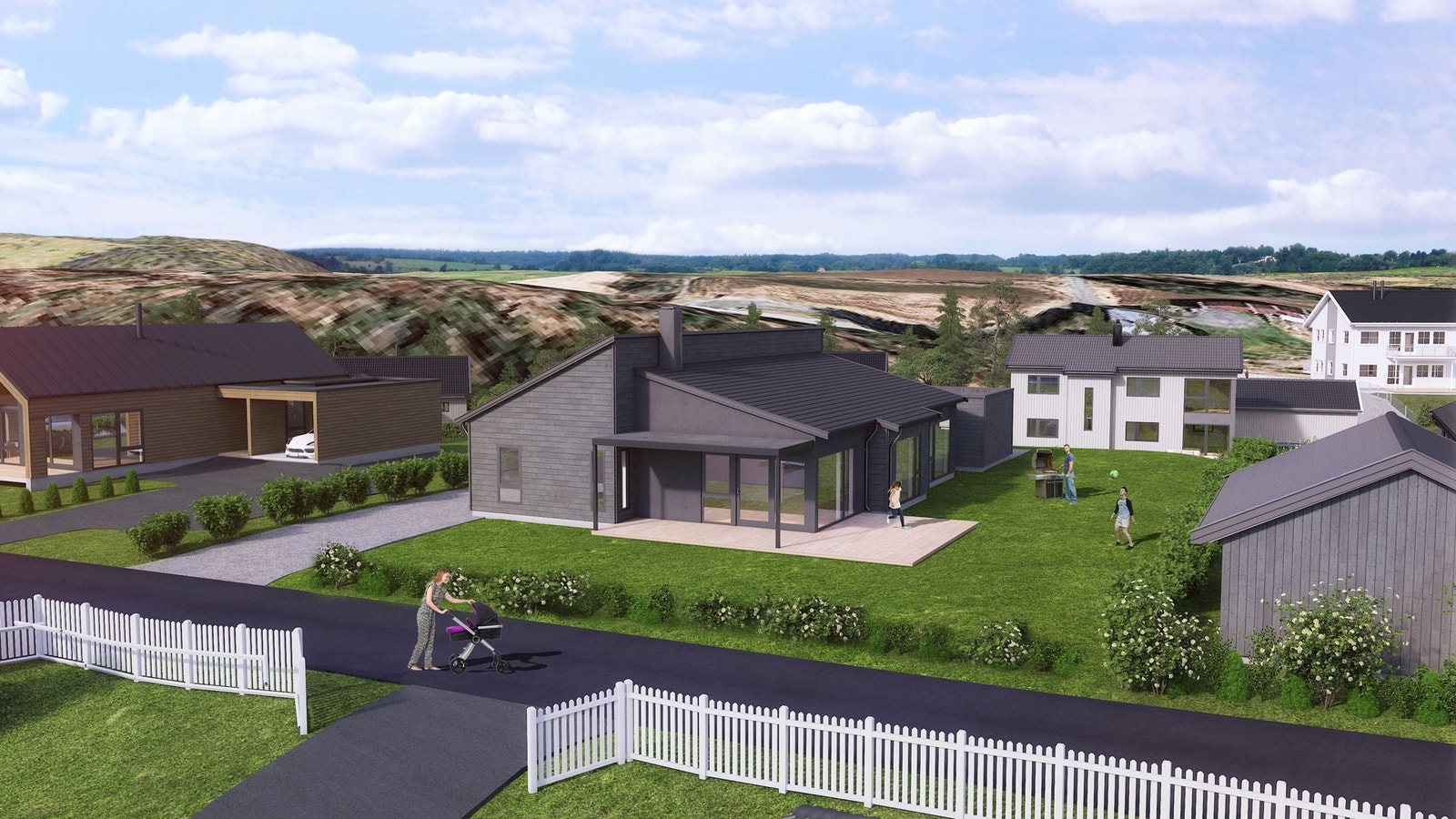 Vårt forslag på tomt 31. Illustrasjon, avvik vil forekomme. Galleribilde