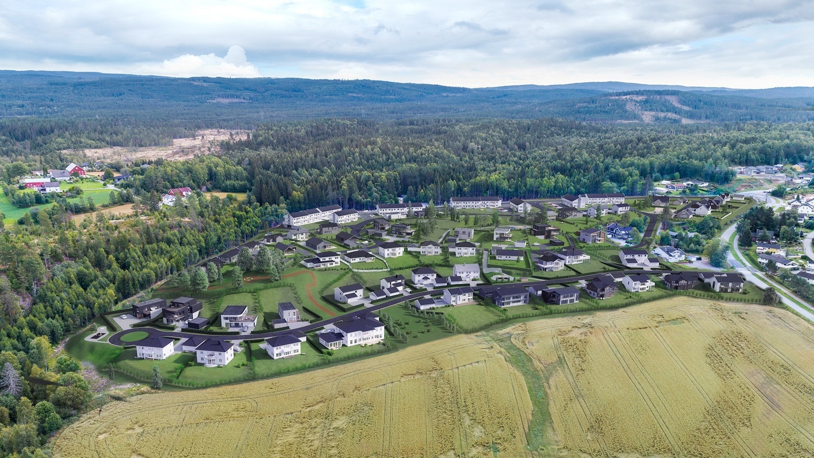 Områdeillustrasjoner. Avvik vil forekomme. Galleribilde