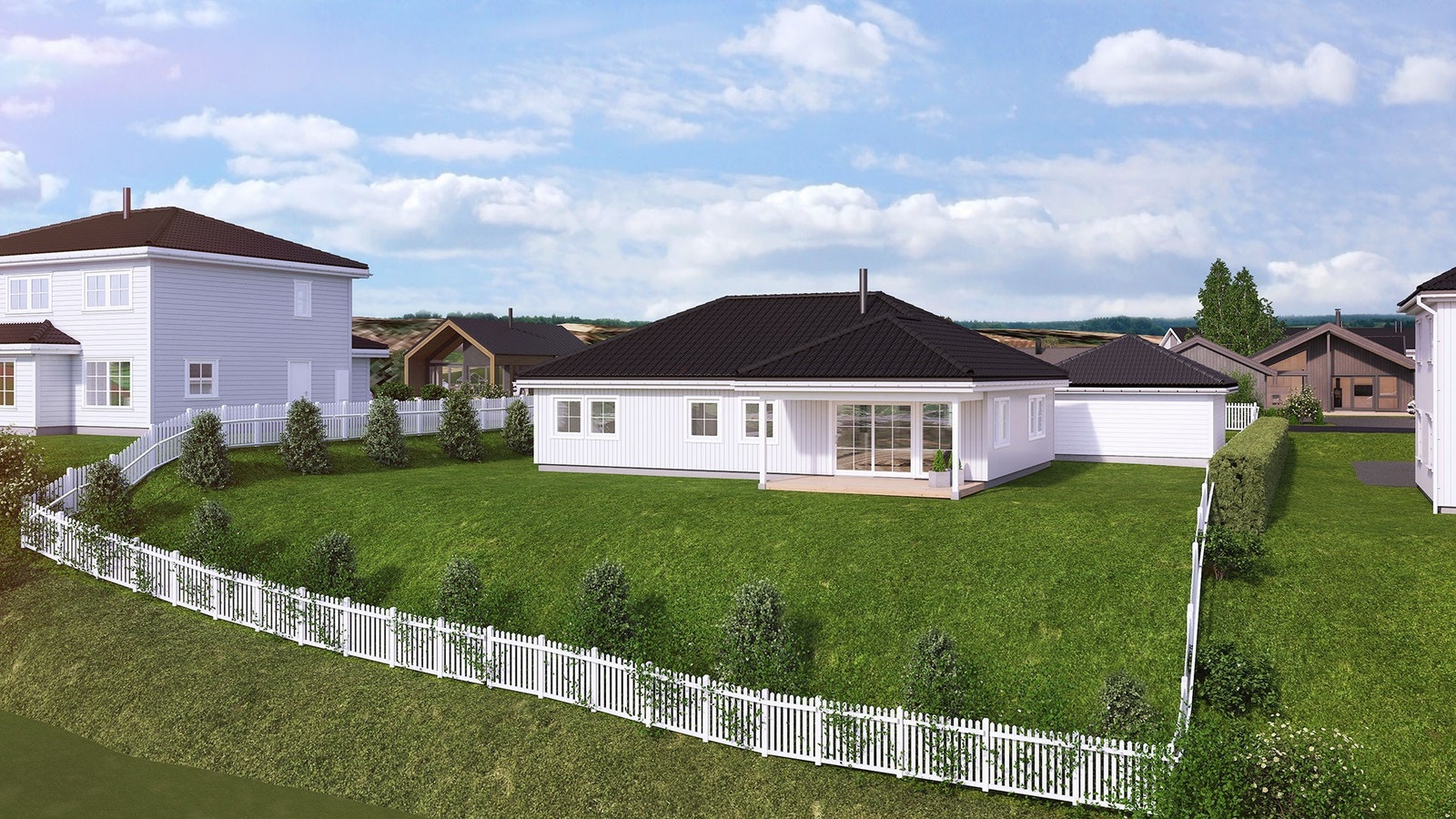 Vårt forslag på tomt 27. Illustrasjon, avvik vil forekomme. Galleribilde