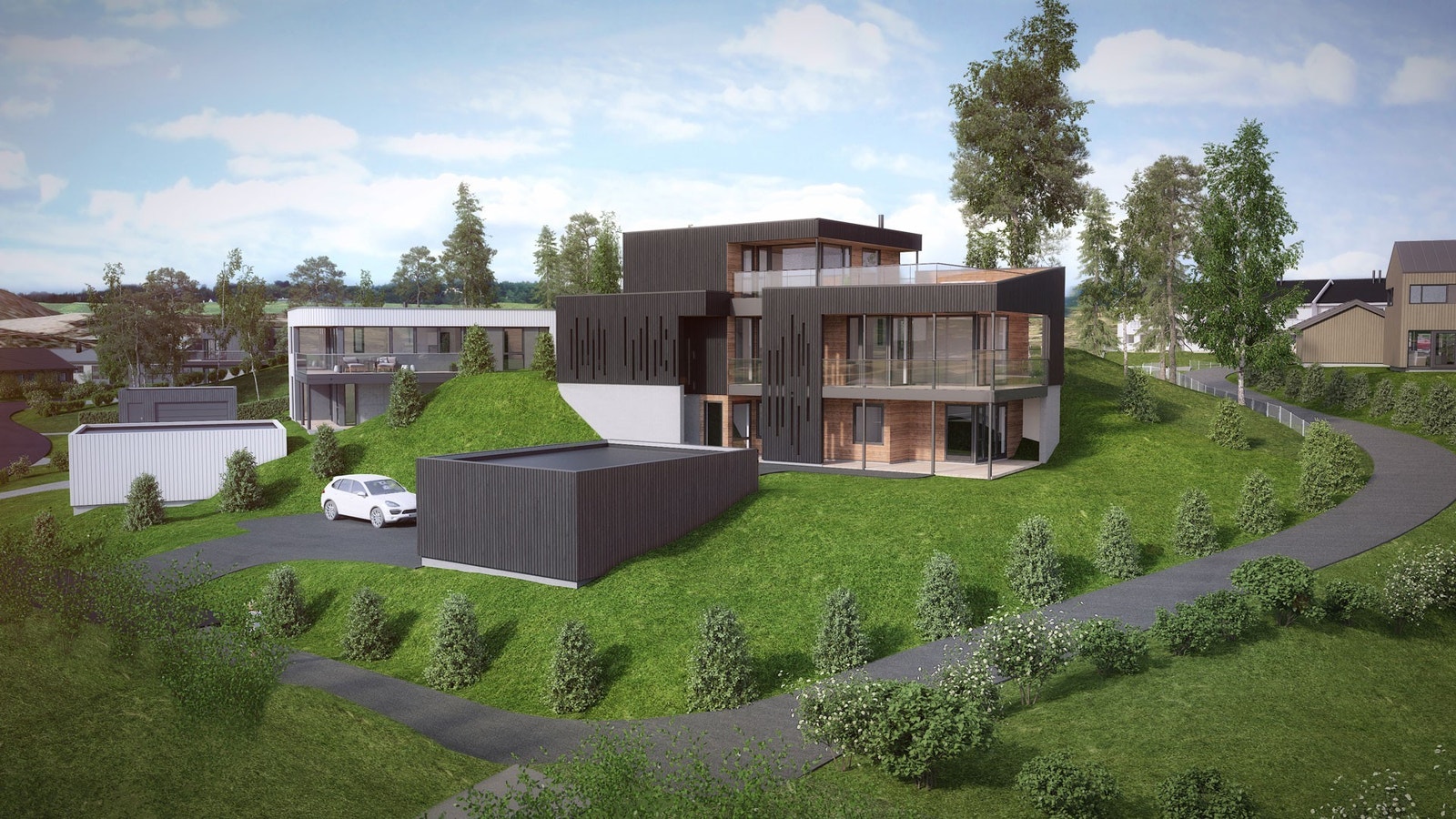 Vårt forslag på tomt 40. Illustrasjon, avvik vil forekomme. Galleribilde