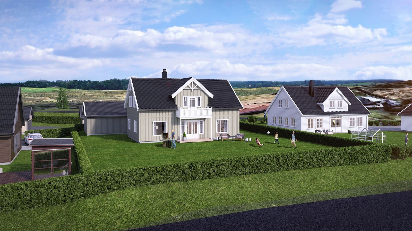 Vårt forslag på tomt 53. Illustrasjon, avvik vil forekomme. Galleribilde