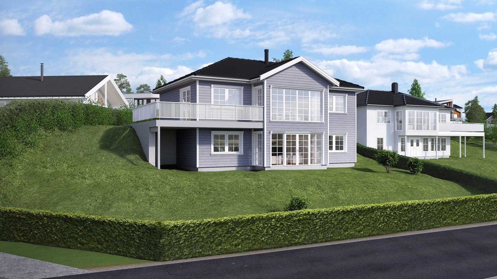 Vårt forslag på tomt 20. Illustrasjon, avvik vil forekomme. Galleribilde