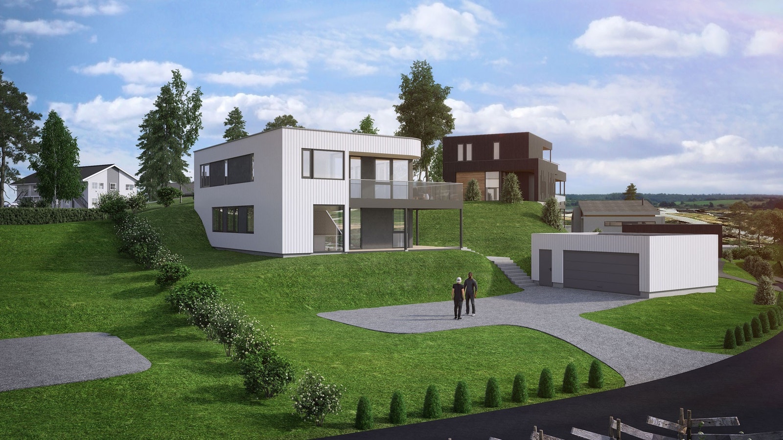 Vårt forslag på tomt 41. Illustrasjon, avvik vil forekomme. Galleribilde