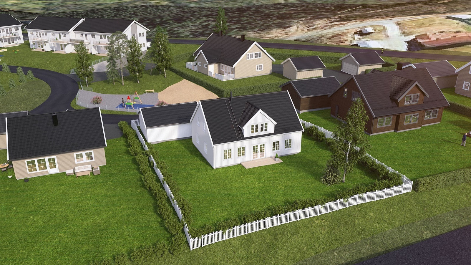 Vårt forslag på tomt 55. Illustrasjon, avvik vil forekomme. Galleribilde