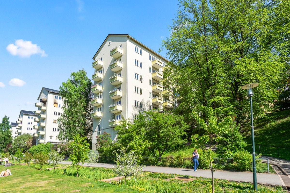 Fasade fra Iladalen park. Galleribilde