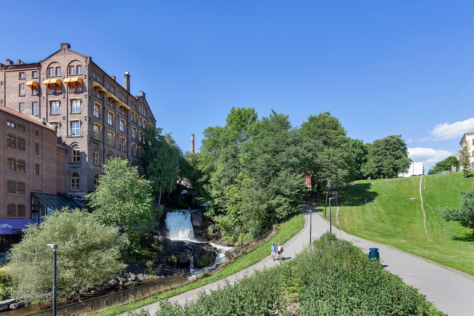 Akerselva. Galleribilde