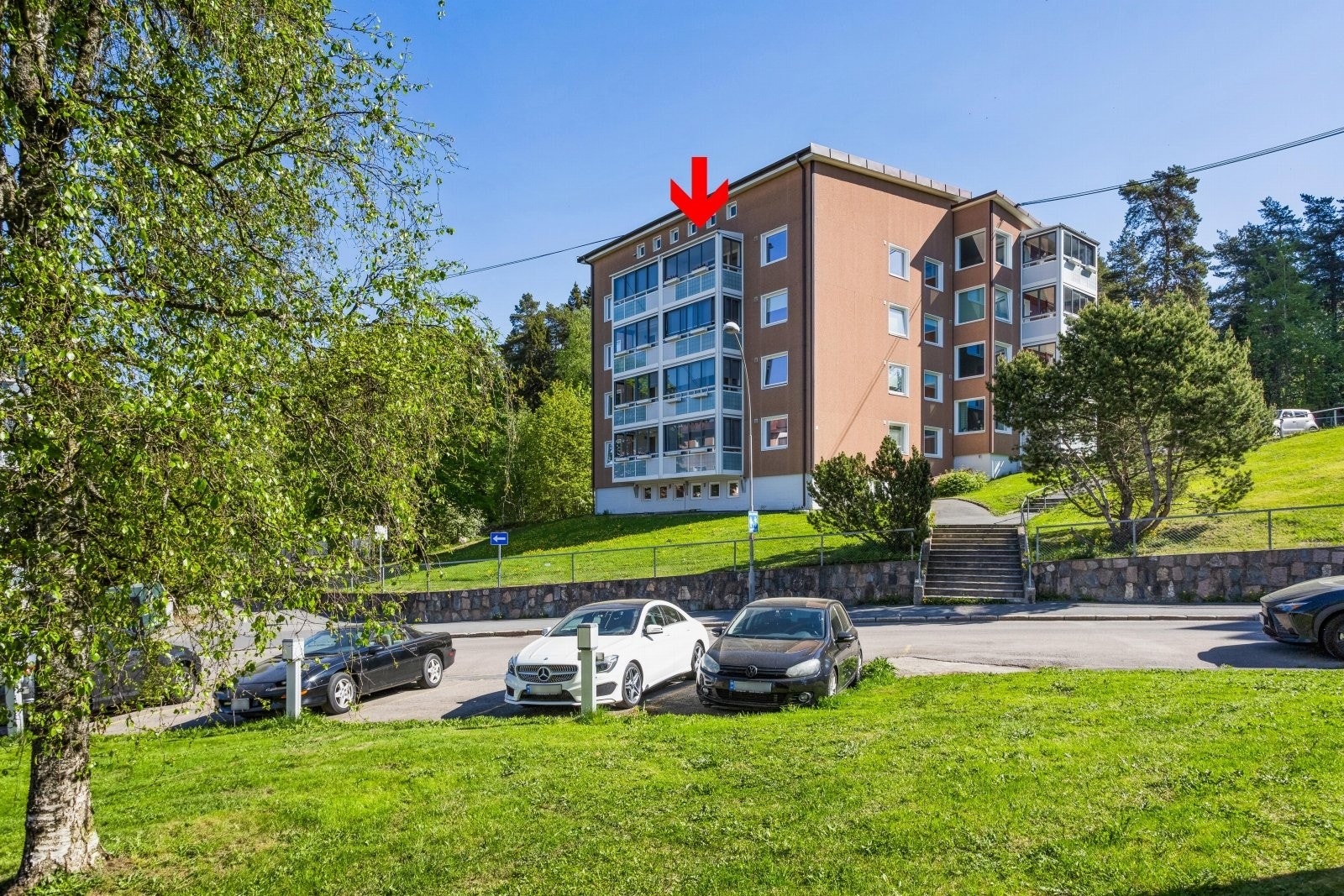 Fasade og fellesarealer. Galleribilde