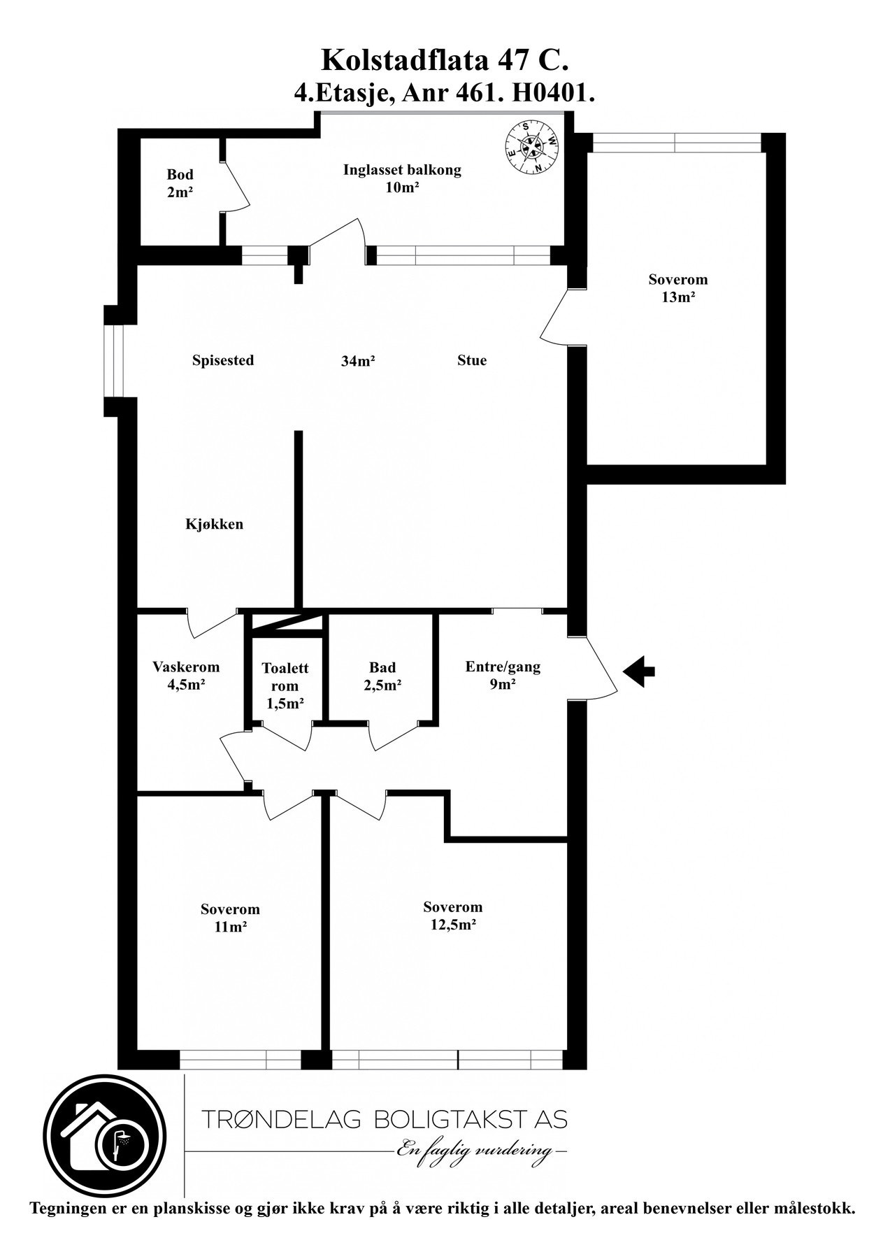 Planskisse. Galleribilde