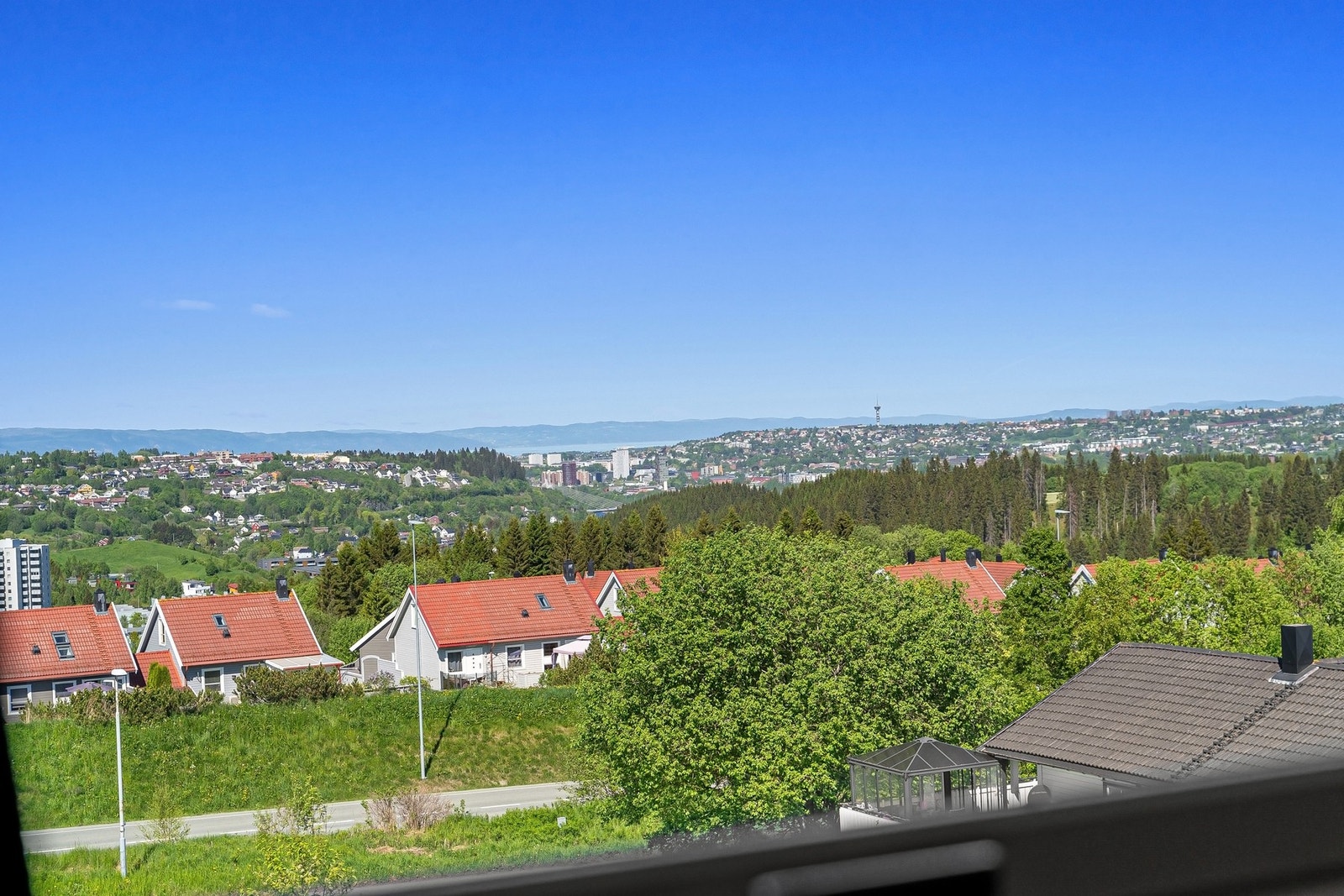 Utsikt fra soverommet. Galleribilde