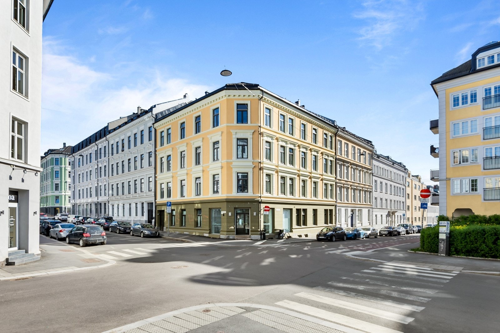 Byggets fasade. Galleribilde