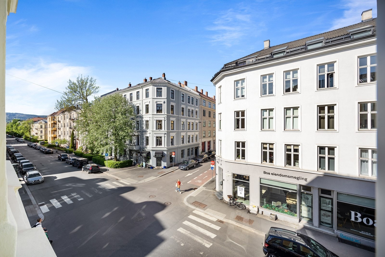 Utsyn fra leiligheten. Galleribilde