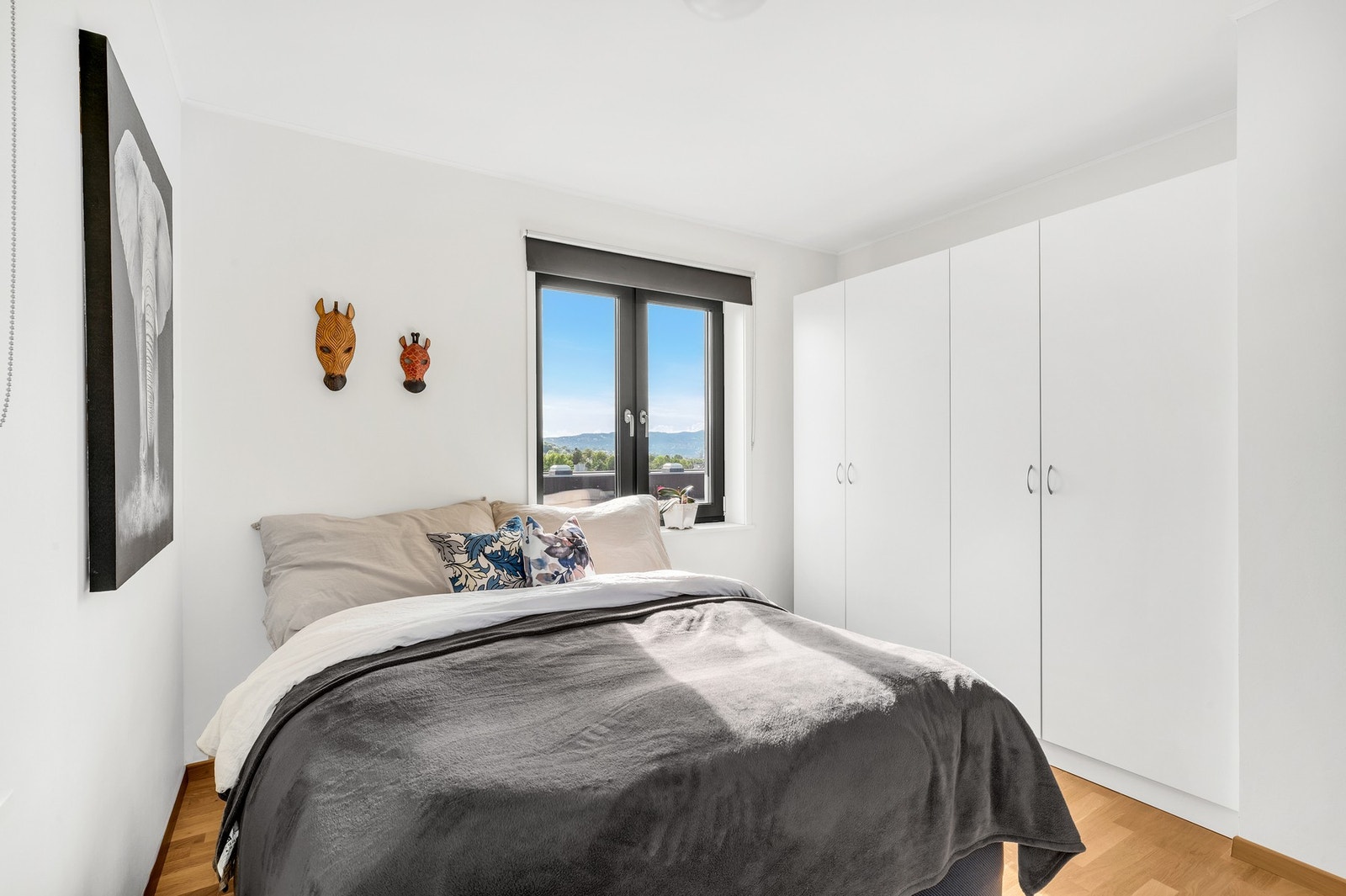 Soverommet er på hele 12 kvm. Galleribilde