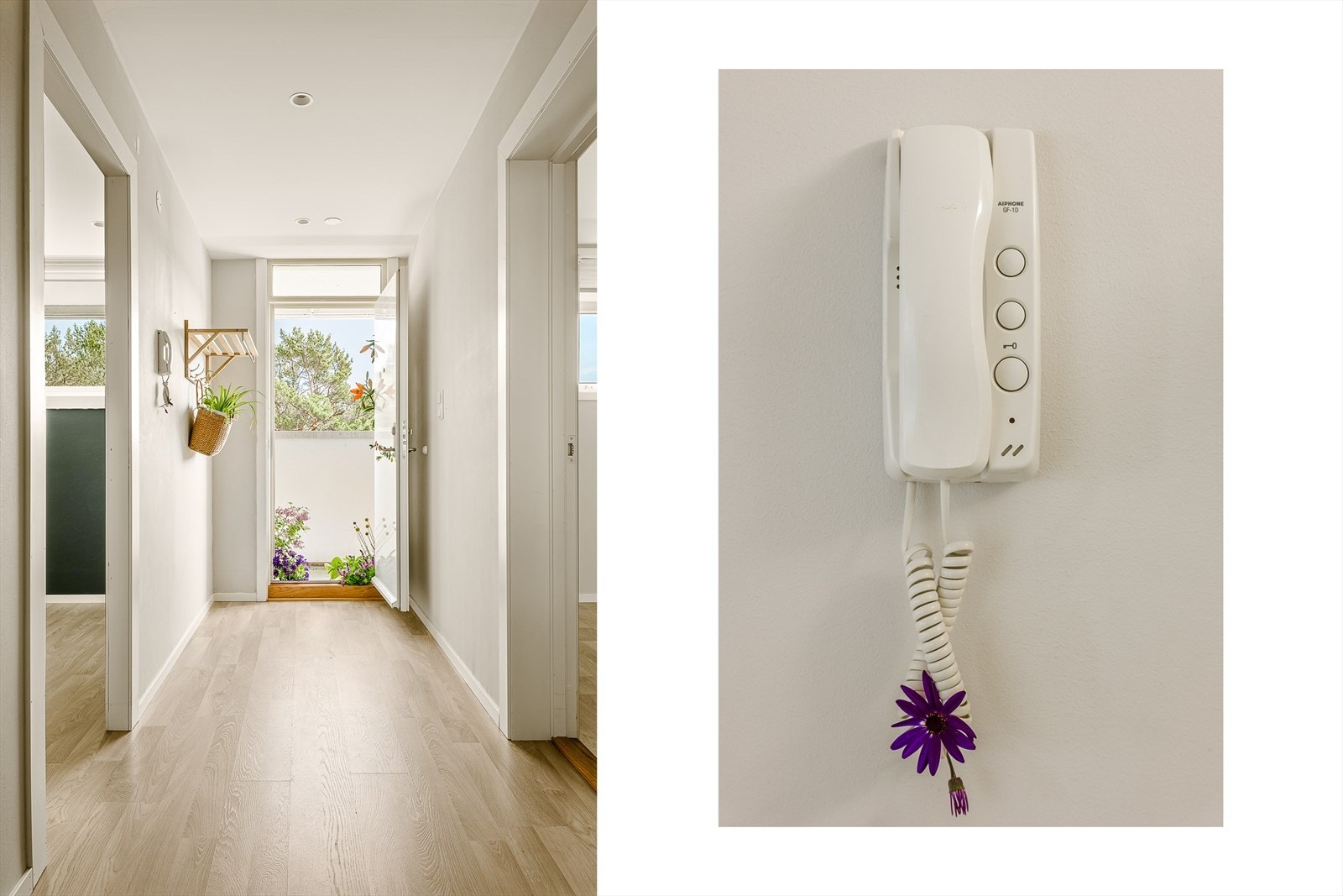 Lys og innbydende entré. Galleribilde