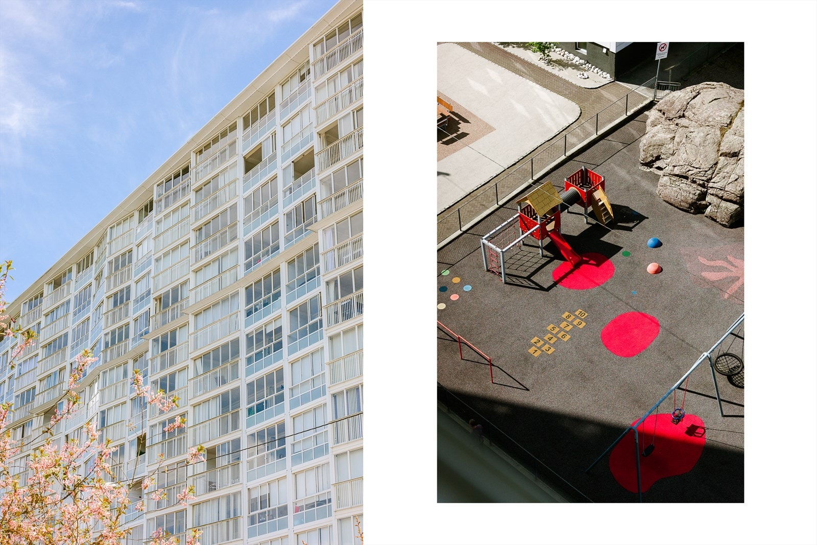 Borettslaget har totalt 185 parkeringsplasser. Galleribilde