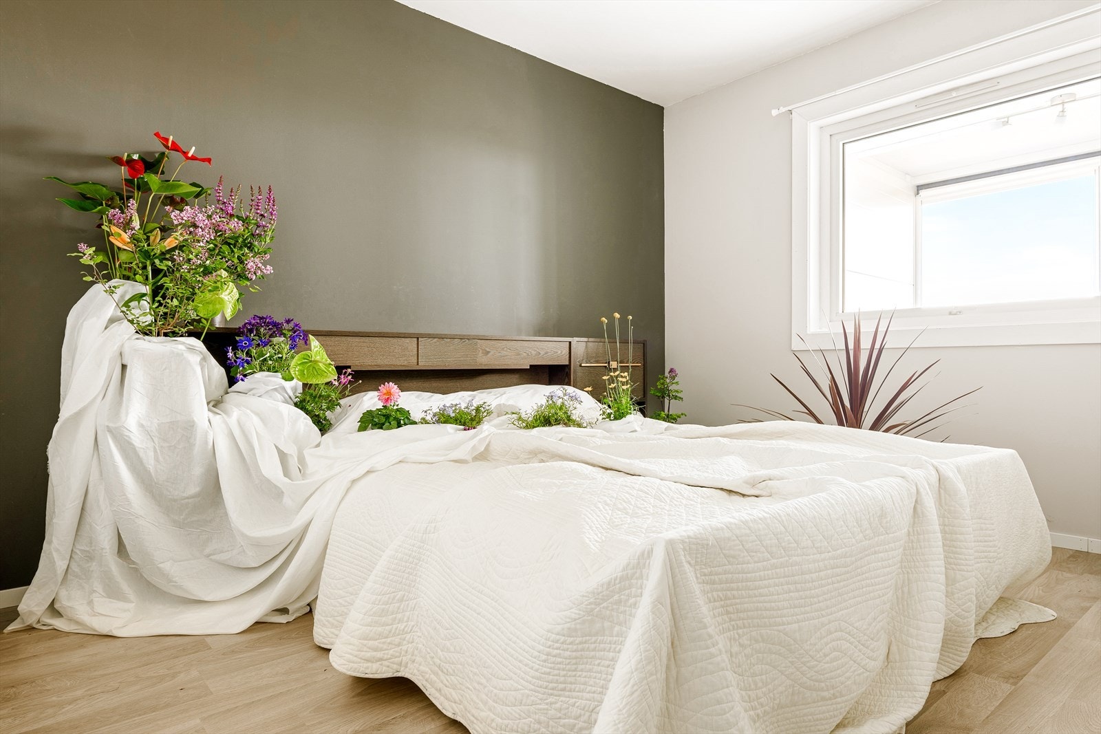 Leiligheten har to romslige soverom som måler til 11,7m² og 10,6m². Galleribilde