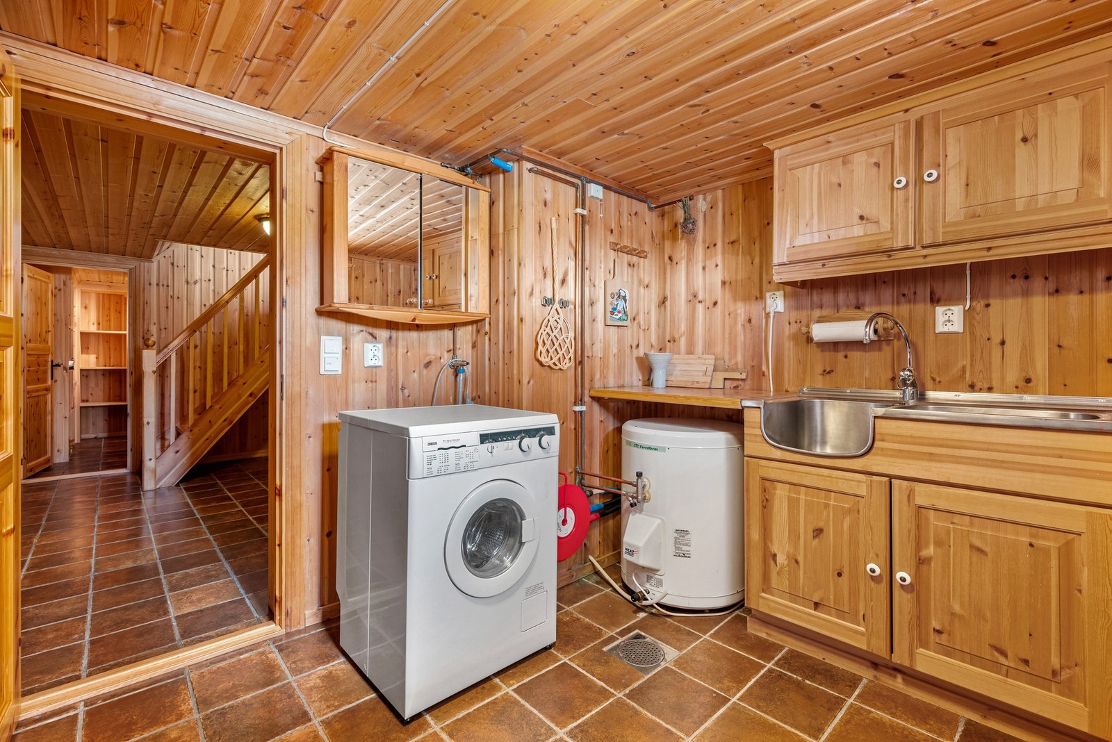 Vaskerom kjelleretasje Galleribilde