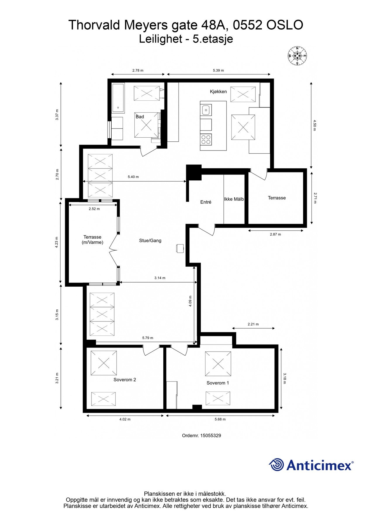 Plantegning. Galleribilde