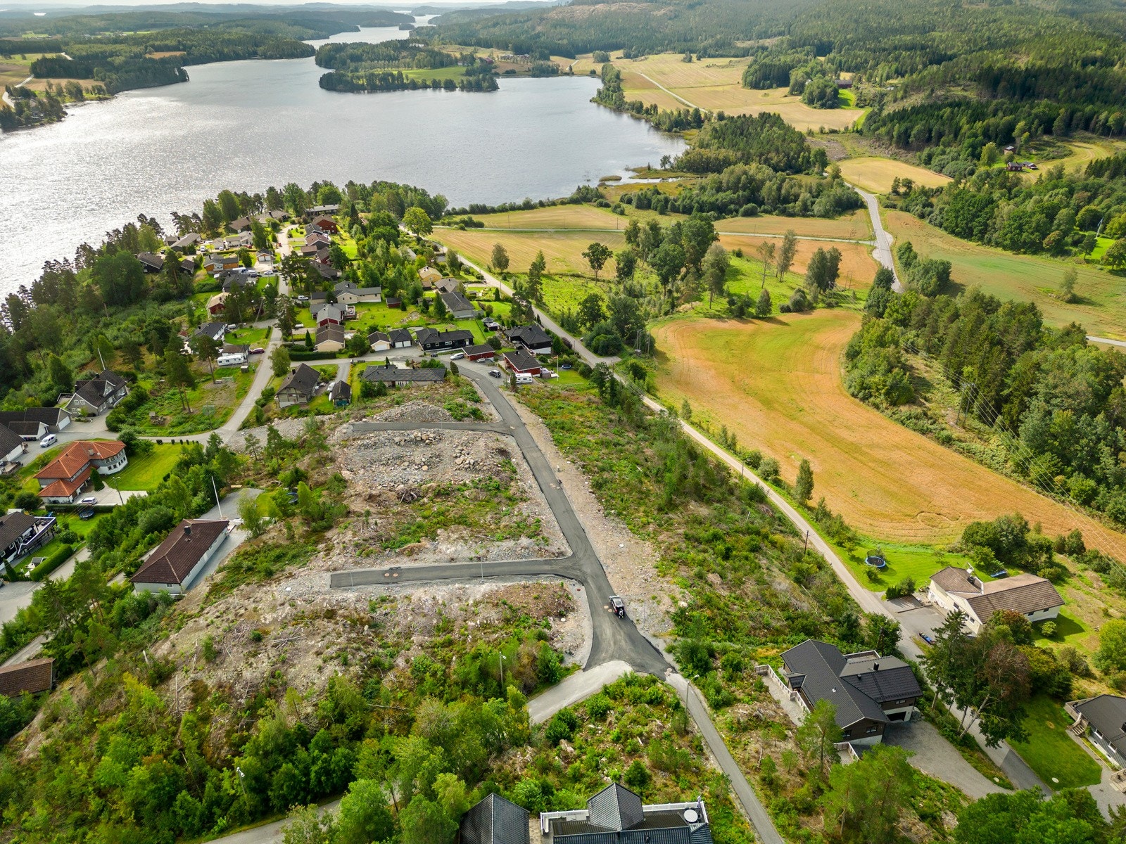 Dronefoto Galleribilde