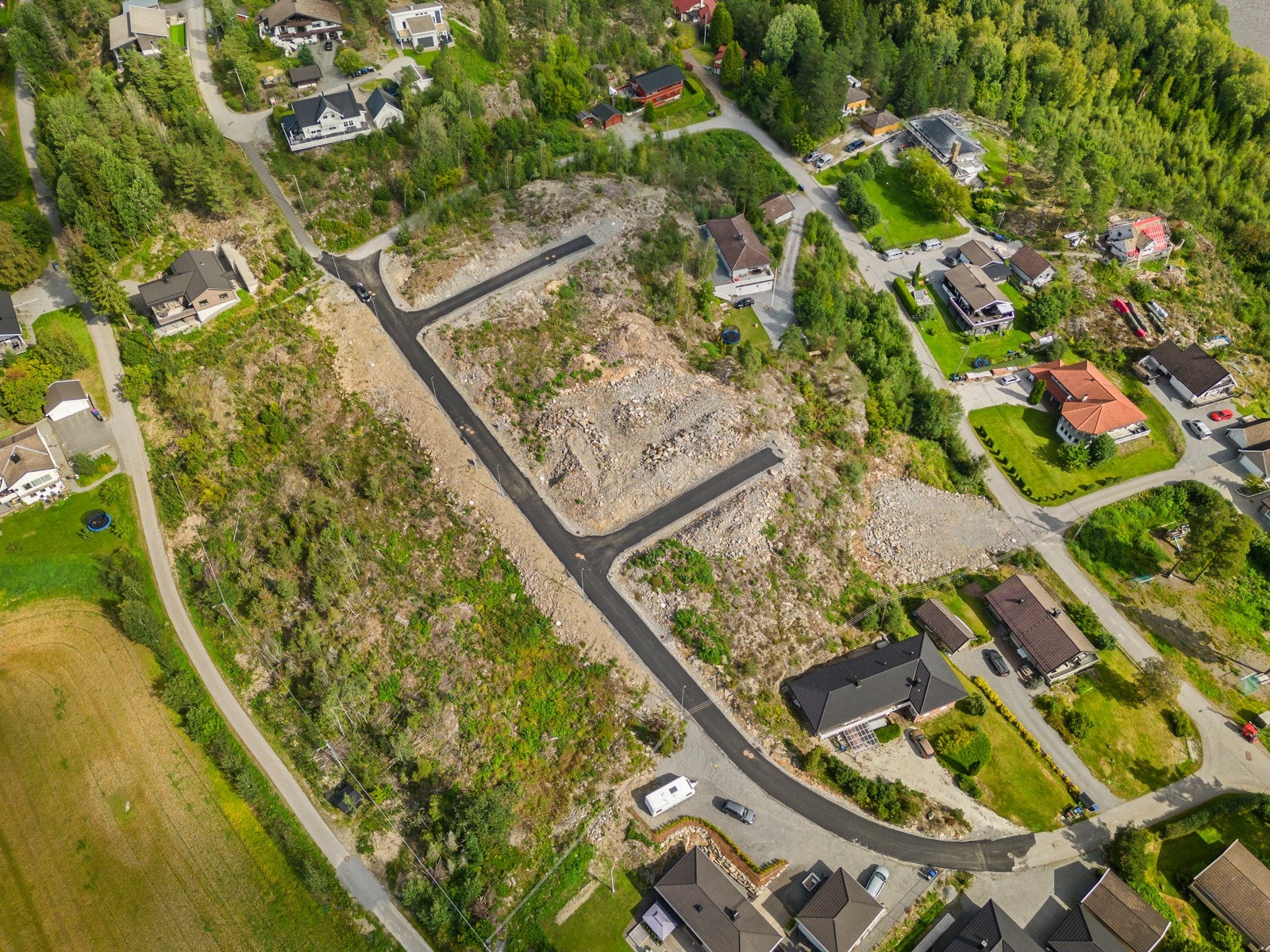 Dronefoto Galleribilde