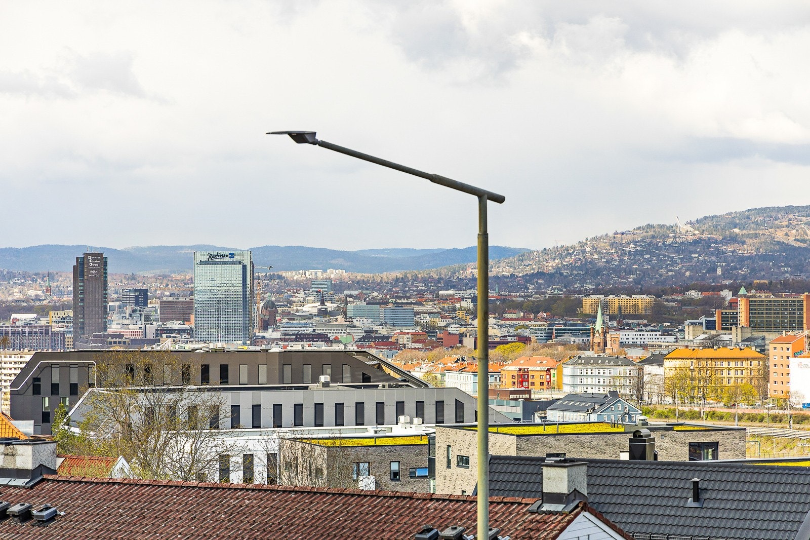 Du kan til og med spotte Holmenkollen i det fjerne Galleribilde