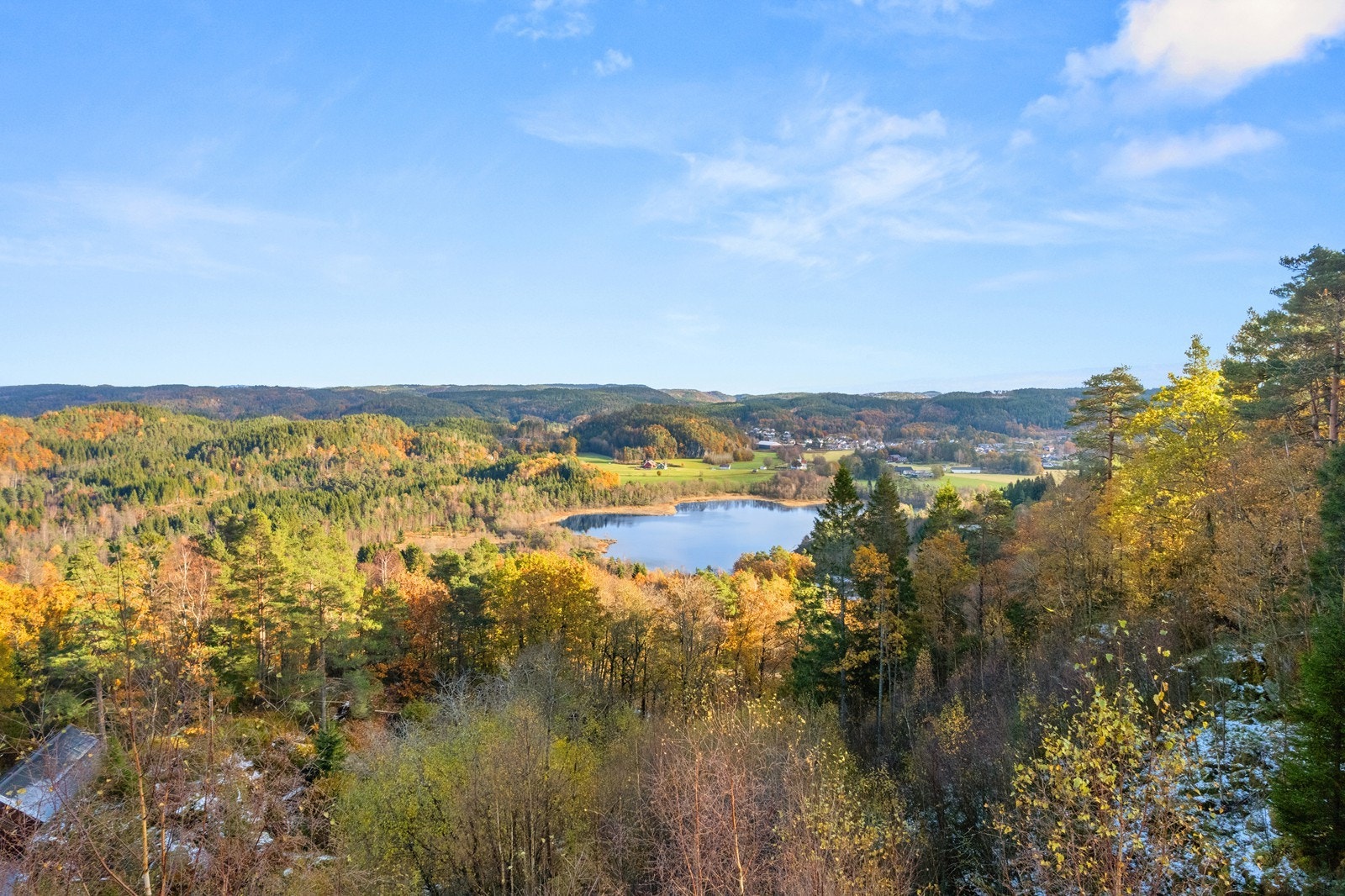 Storslagen utsikt i god radius. Galleribilde